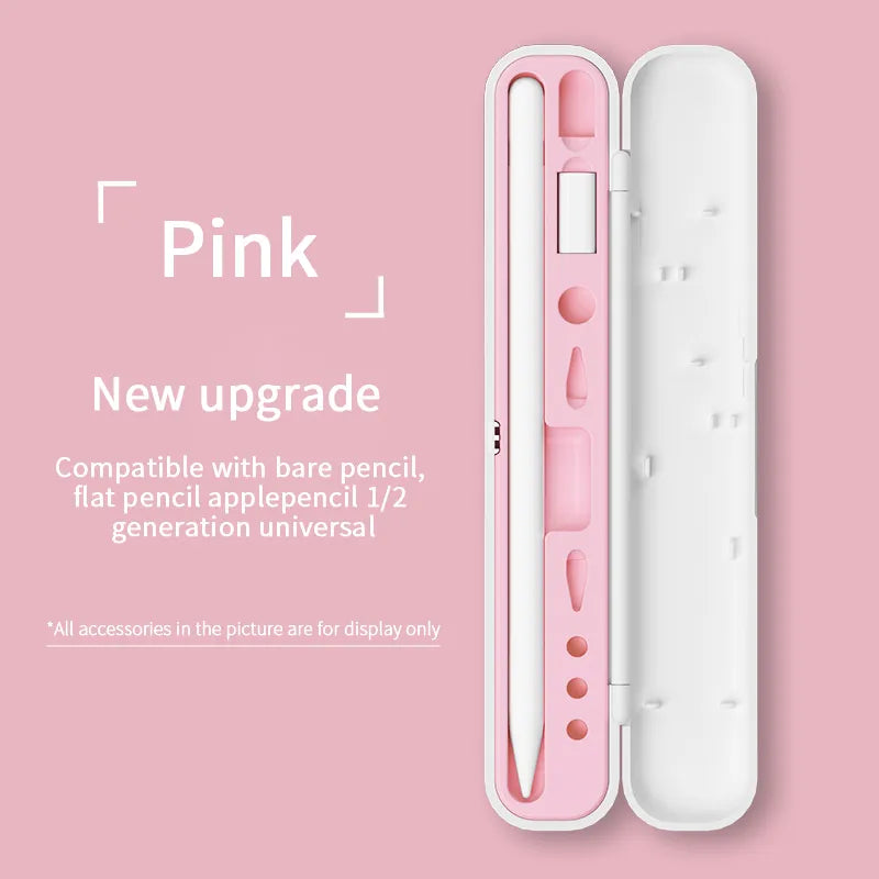 Universal Pencil Storage Box for Apple Pencil 2nd Generation 1st Ipad Touch Pencil Case Portable Holder Nib Case iPencil Stylus